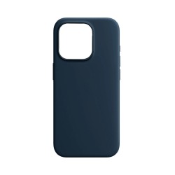 Capa de Silicone para Apple iPhone 13 Pro Max Azul Escuro Capa de Silicone para Apple iPhone 13 Pro Max Azul Escuro